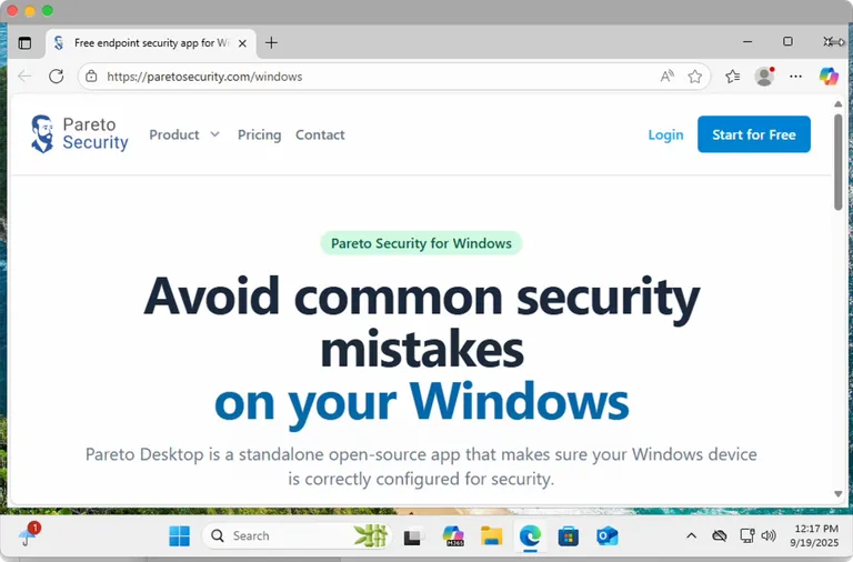 Windows desktop