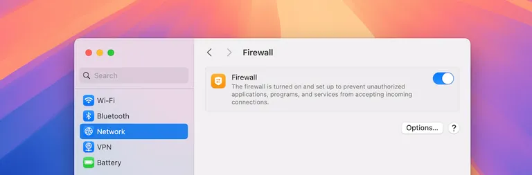 Firewall on