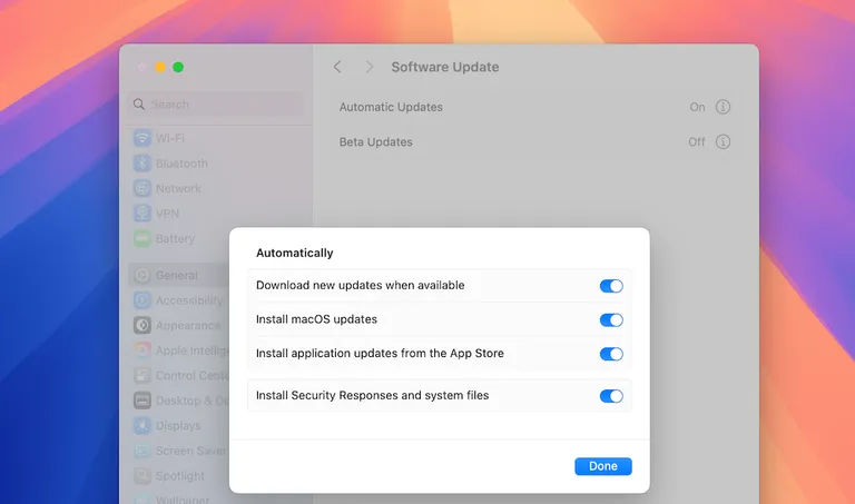Macos updates